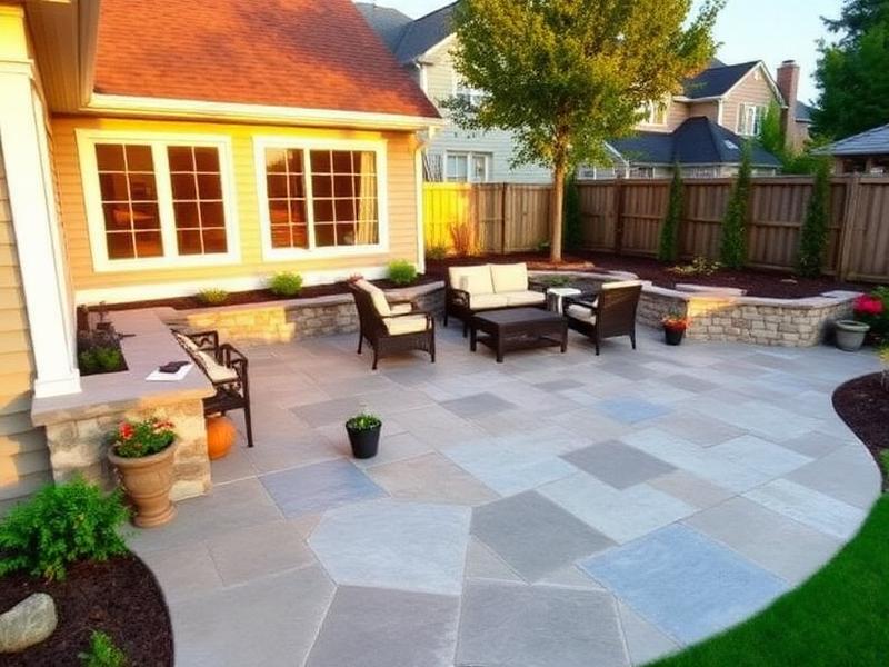 Completed concrete project in Rapid City